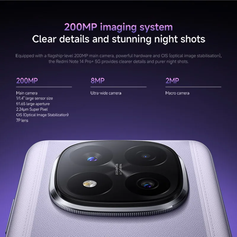 Глобальная версия смартфона redmi note 14 pro plus 5g - Фотография_3