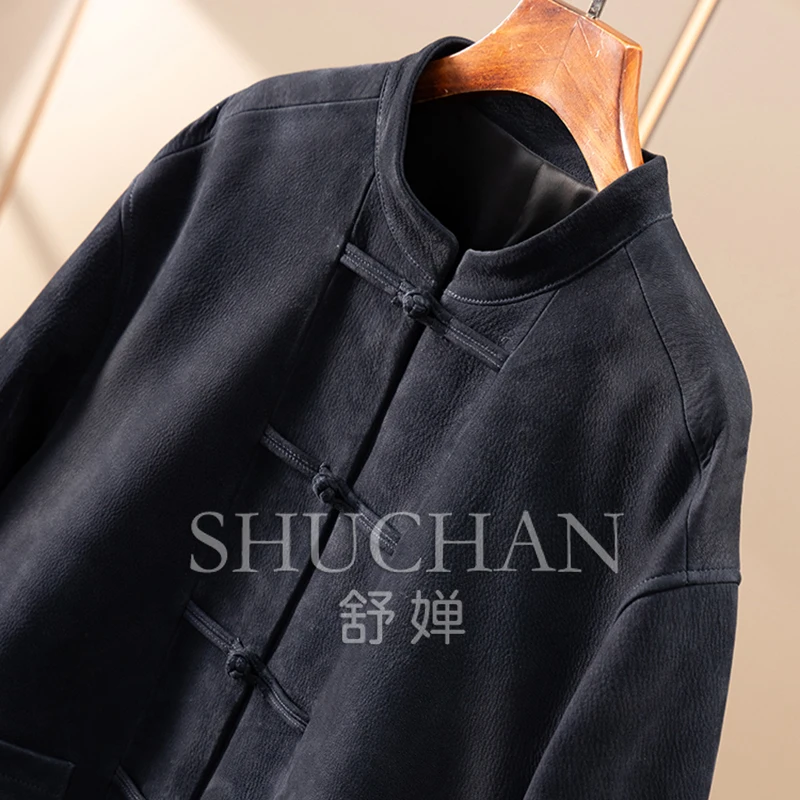 Новая женская кожаная куртка из - Фотография_5