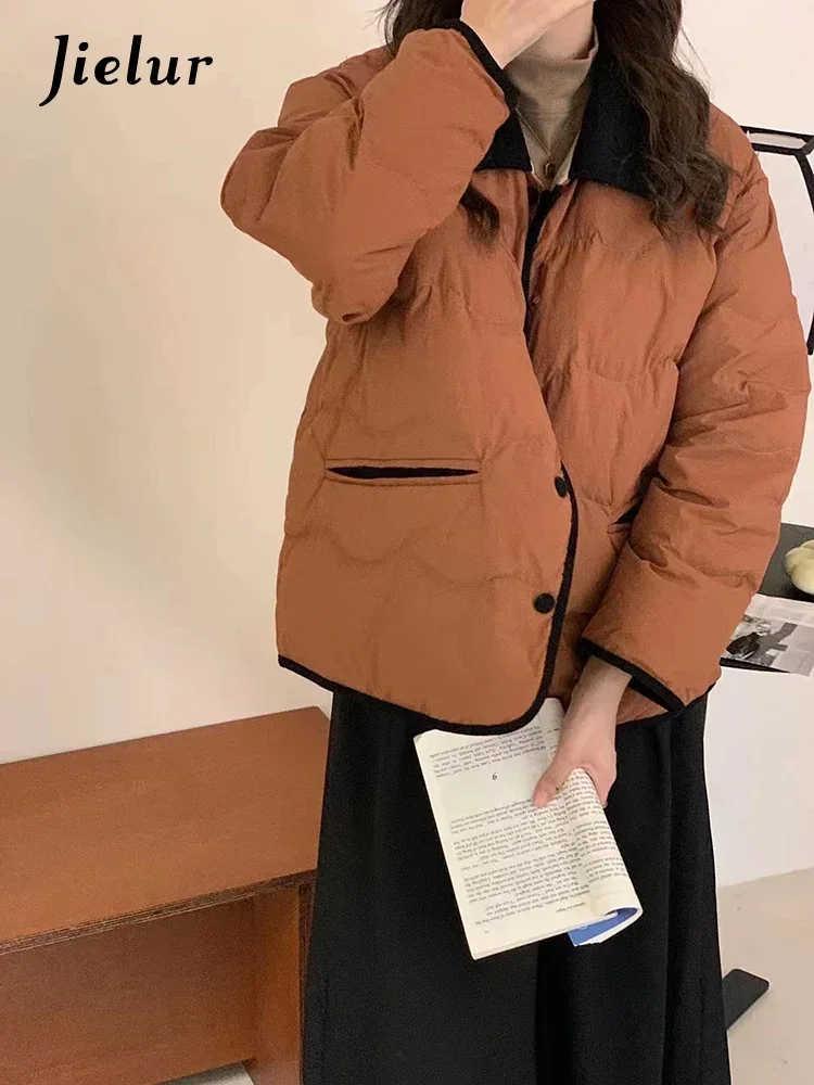 Jielur ins контрастного цвета шикарные - Фотография_5