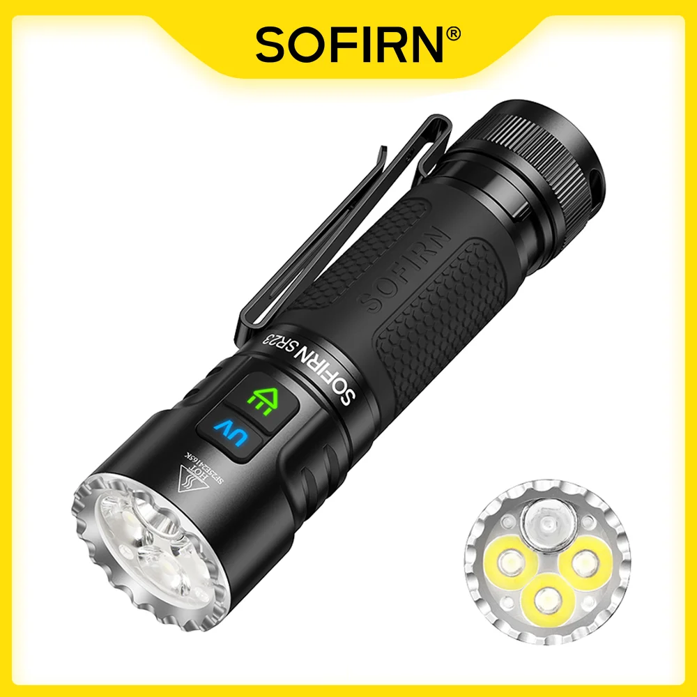 Sofirn sr23 фонарик с двойным светом