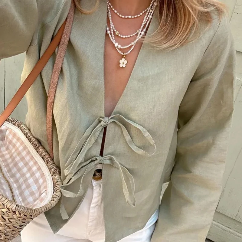 C.new s хлопковые льняные рубашки - Фотография_5