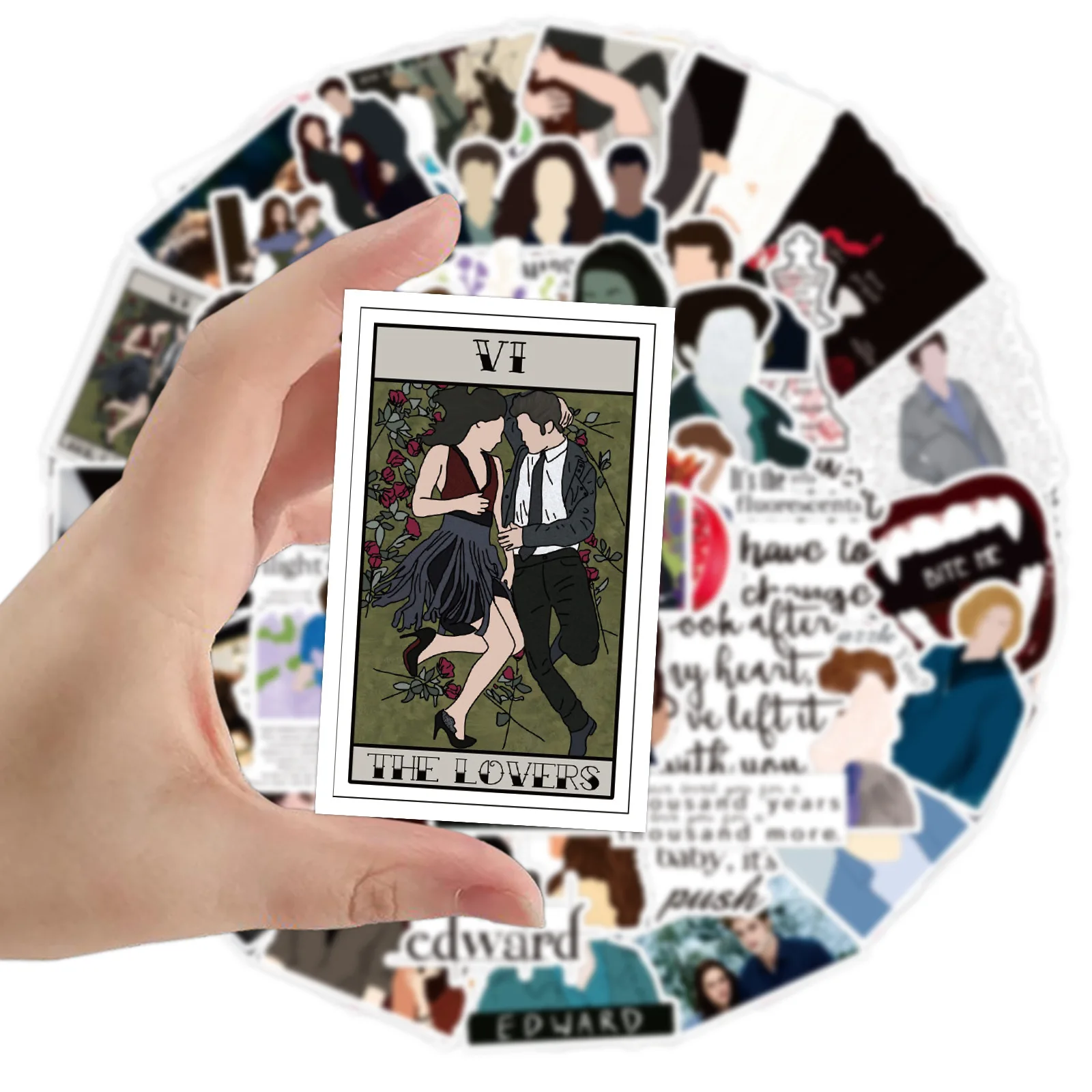 Новые креативные декоративные наклейки с граффити из фильма «сумерки»