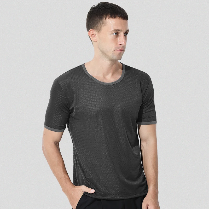 4pcssummer ice silk бесшовная мужская