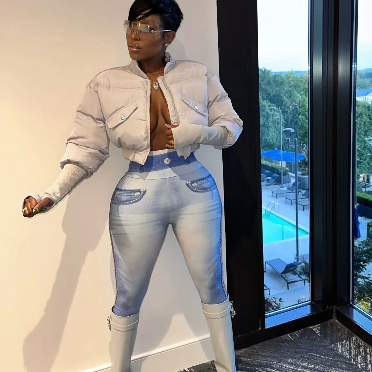 Женские парки, короткие пальто - Фотография_3