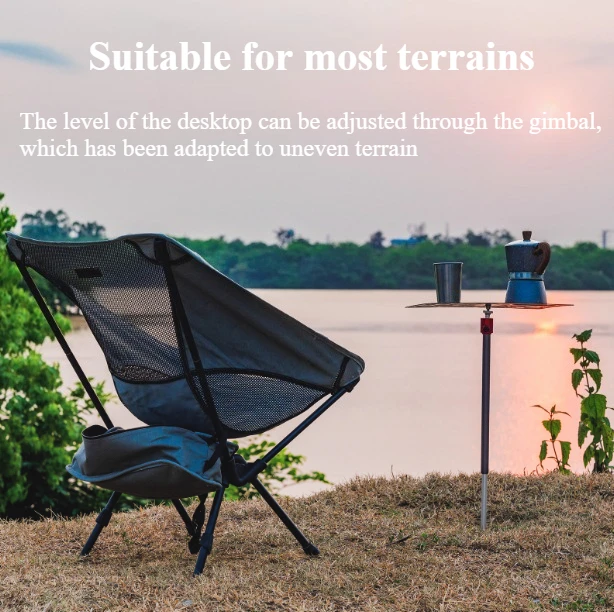 Tiforest titanium ut201 уличный портативный универсальный титановый стол - Фотография_3