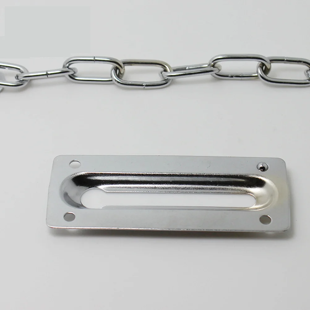 Цепной замок, серебряный железный - Фотография_5