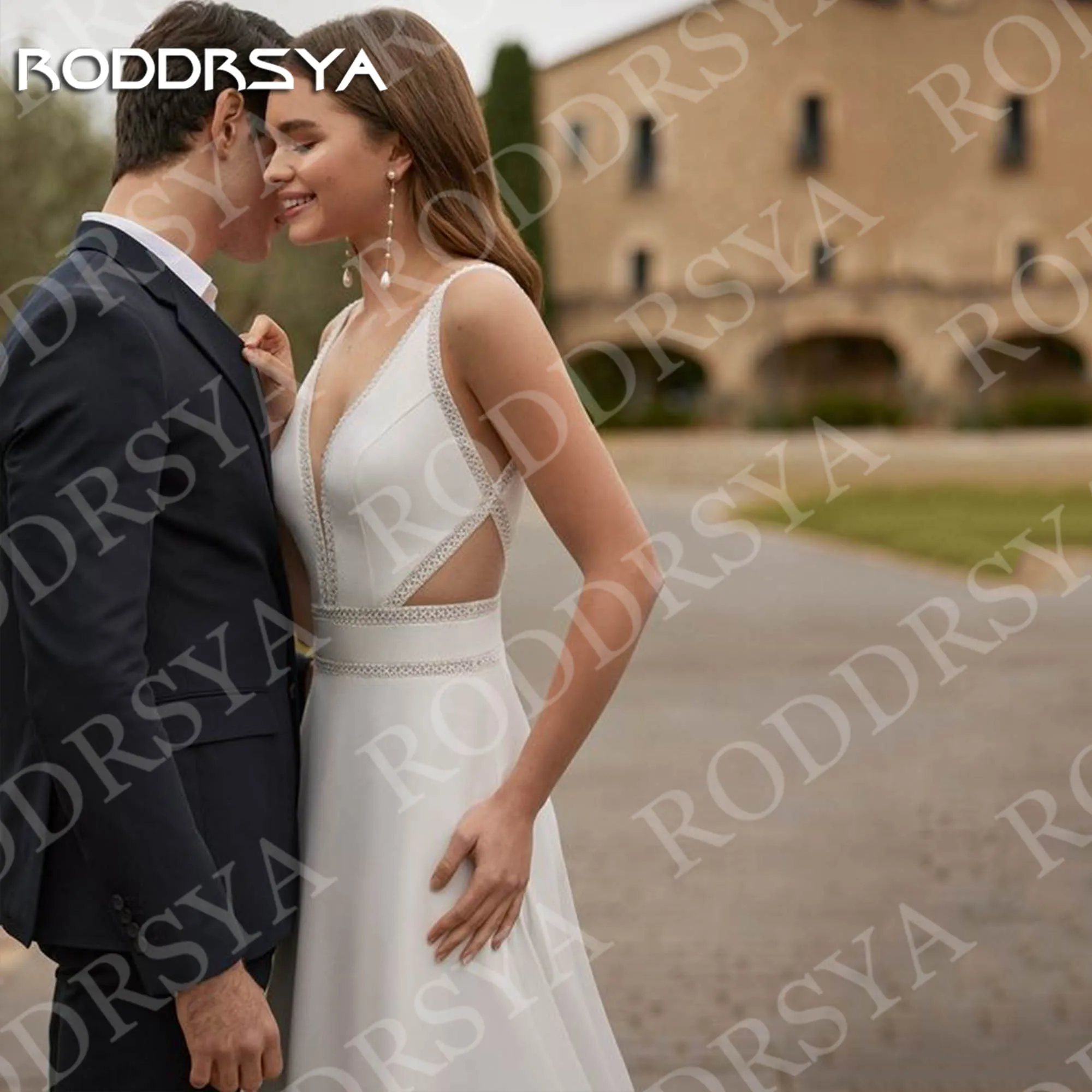 Roddrsya свадебное платье трапециевидной - Фотография_4