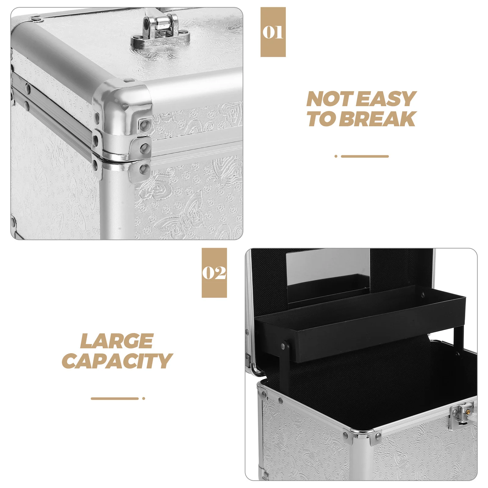 Ящик для хранения маджонга из алюминиевого сплава - Фотография_3