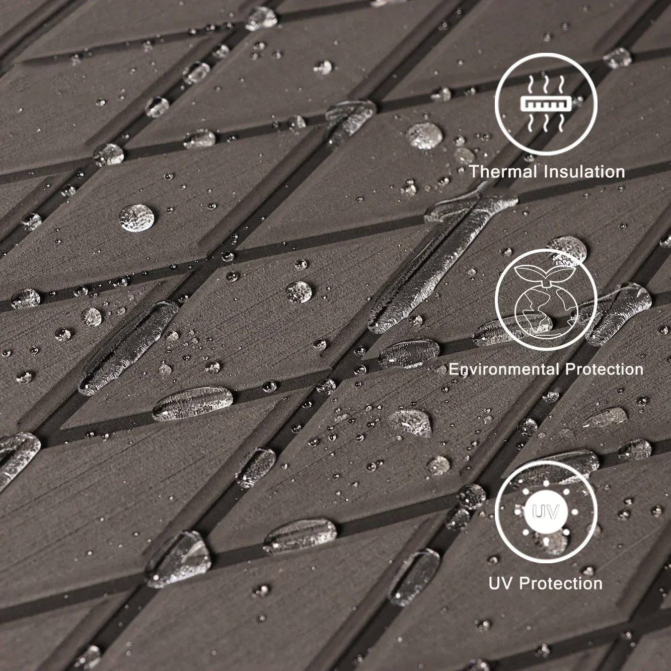 1900*350*6 мм гравированный ромбовидный узор из пенопласта eva - Фотография_3