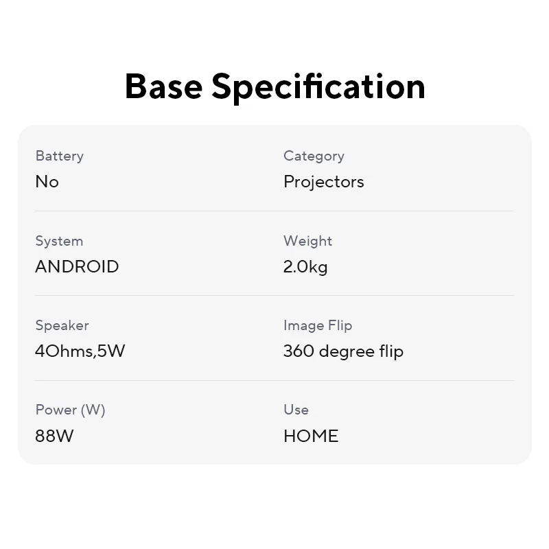 Портативный мини-проектор thundeal - Фотография_5