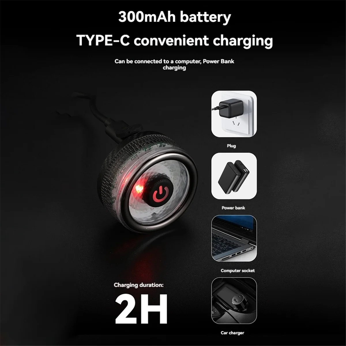 Велосипедный умный тормозной светильник с автоматическим датчиком - Фотография_6