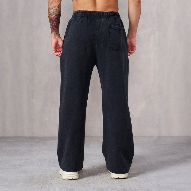 Новые мужские спортивные брюки с вышивкой для медленного бега - Фотография_2