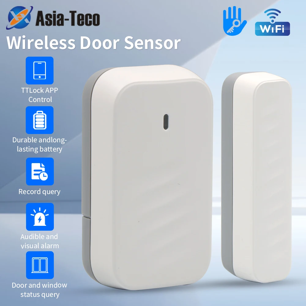 2,4g wifi ttlock беспроводной магнитный дверной датчик