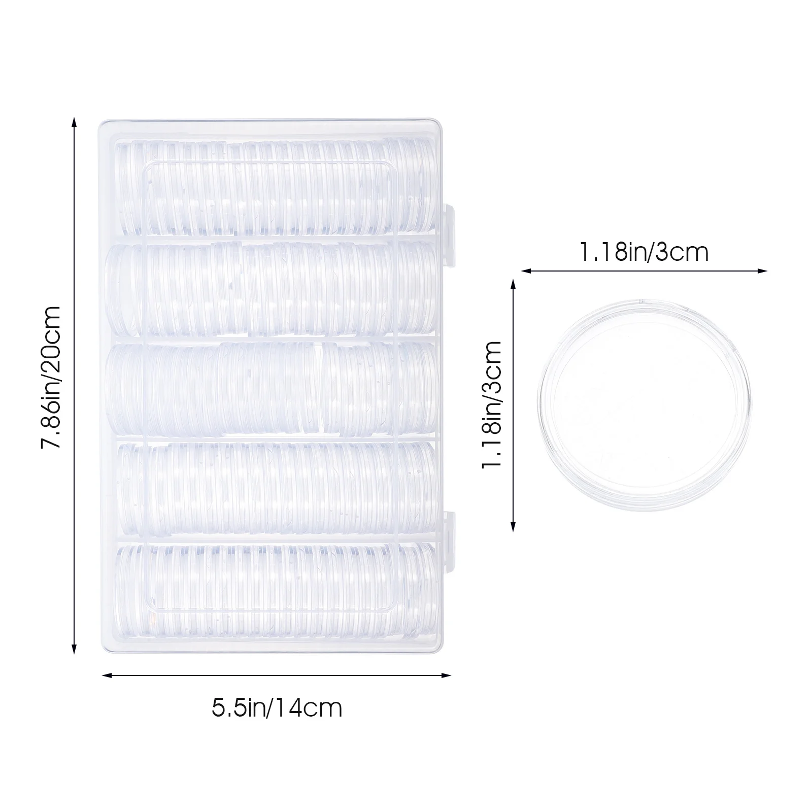 1 комплект, прозрачный чехол-держатель - Фотография_6