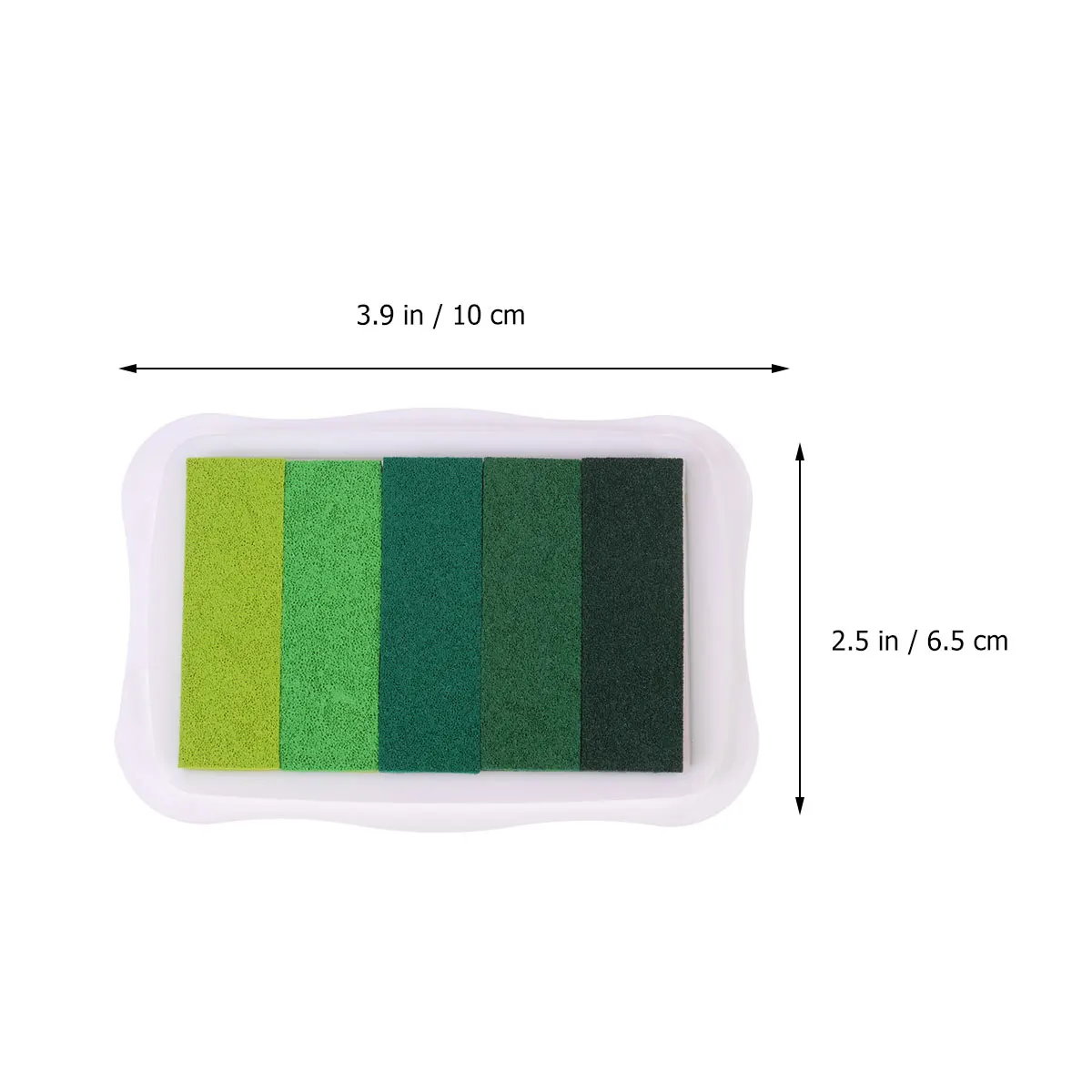 5-цветная подушечка с градиентными чернилами