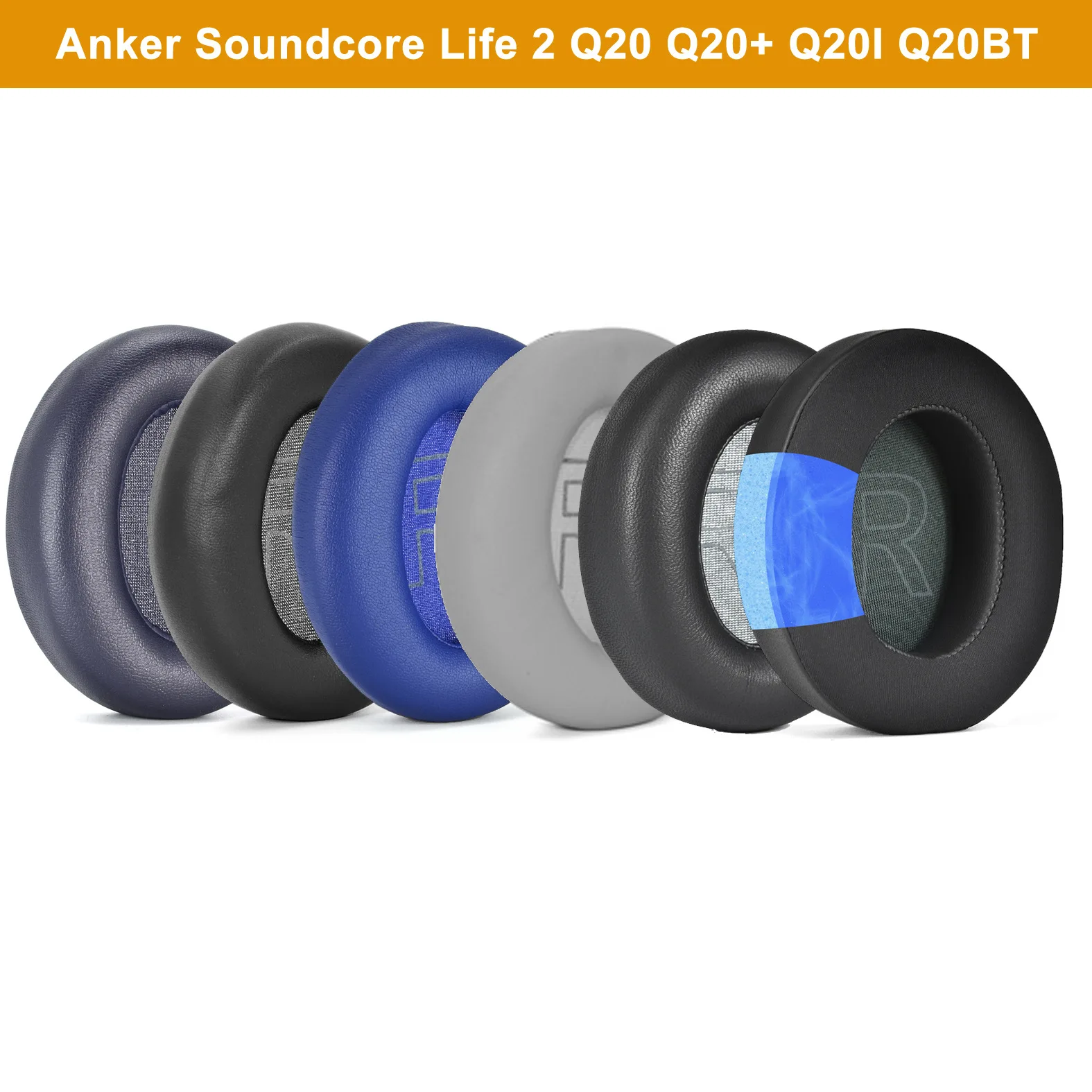 Сменные амбушюры для наушников anker soundcore life q20 q20 + q20i q20bt