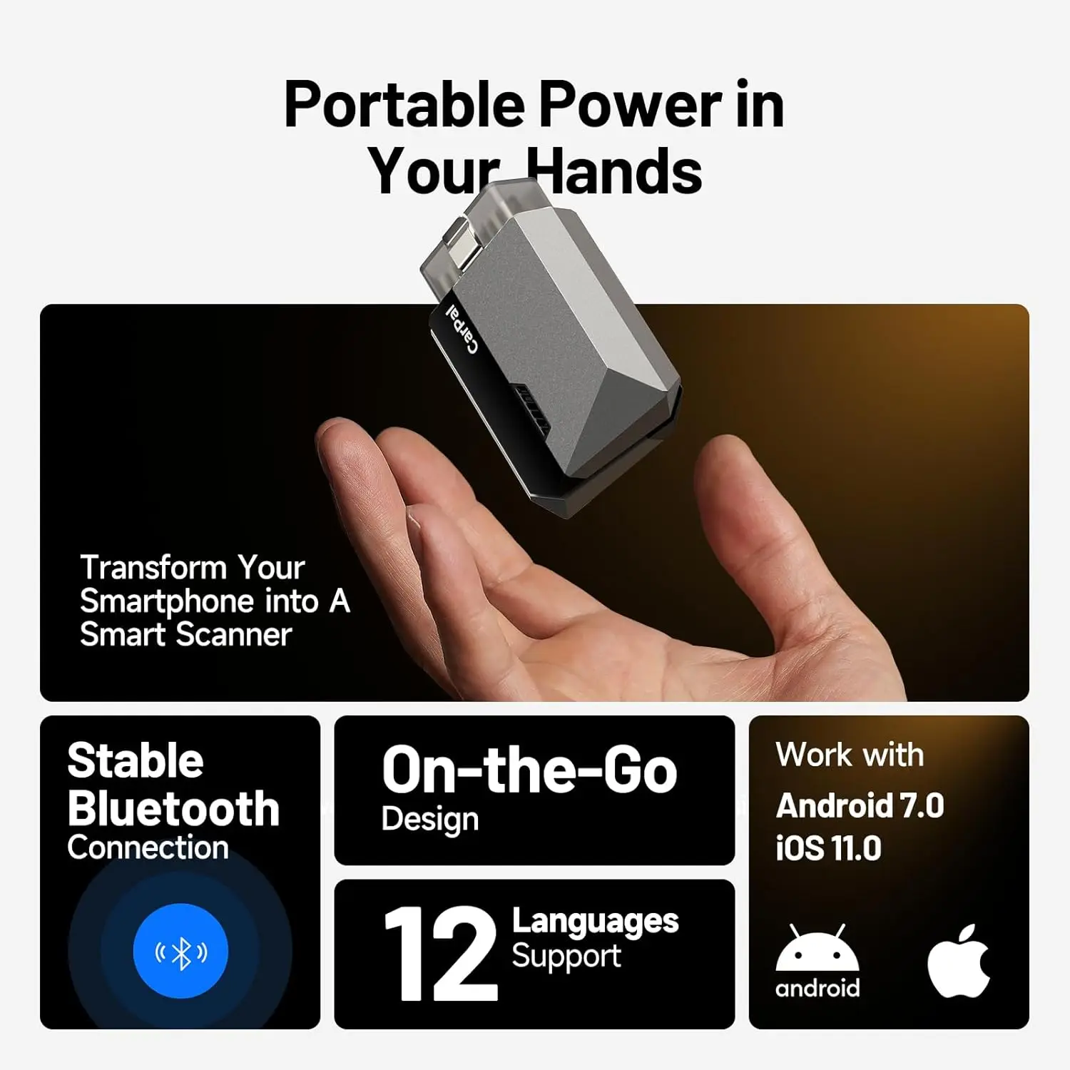 Topdon carpal obd2 сканер для автомобиля - Фотография_6