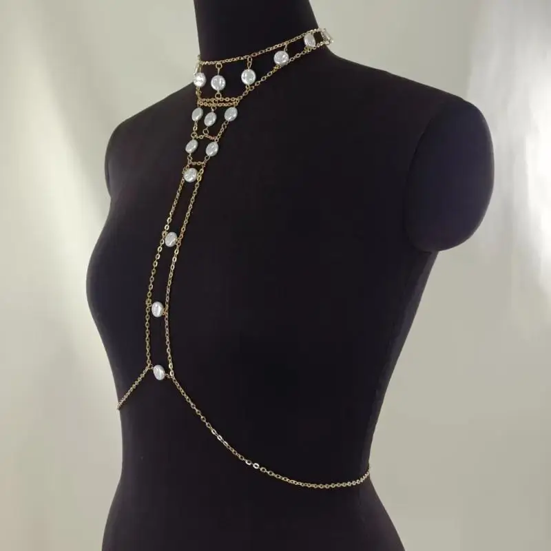 39bd сложное многослойное ожерелье - Фотография_4