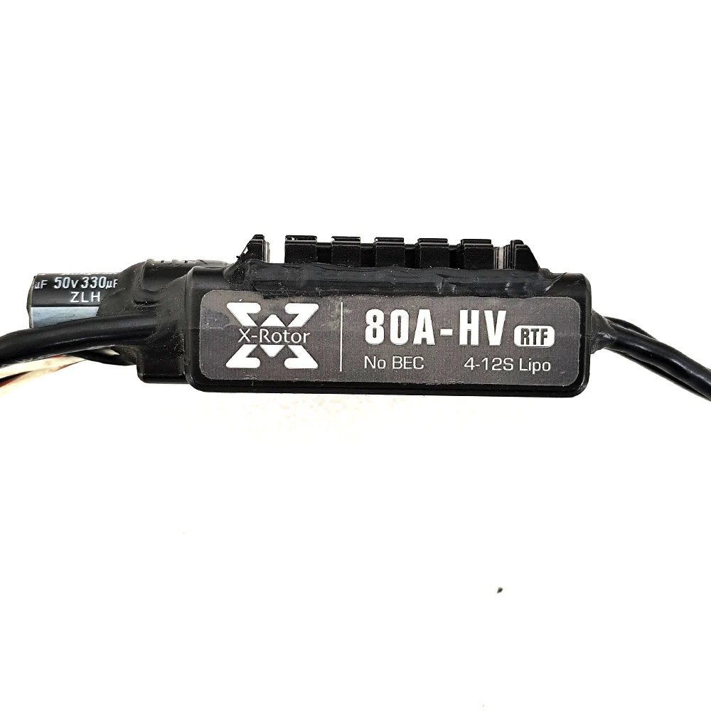 Flyfun xrotor esc 80a-hv3 многоосевой