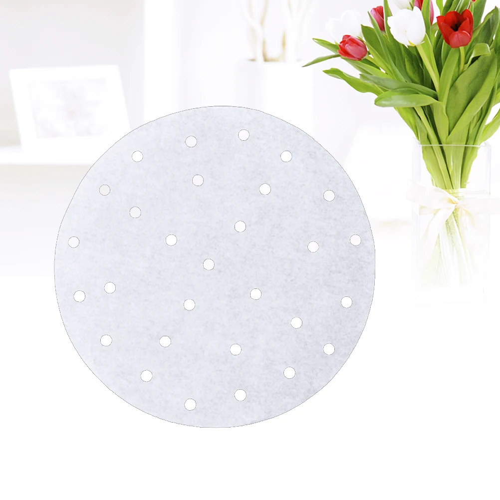 9-дюймовые круглые бумажные вкладыши для пароварки - Фотография_4