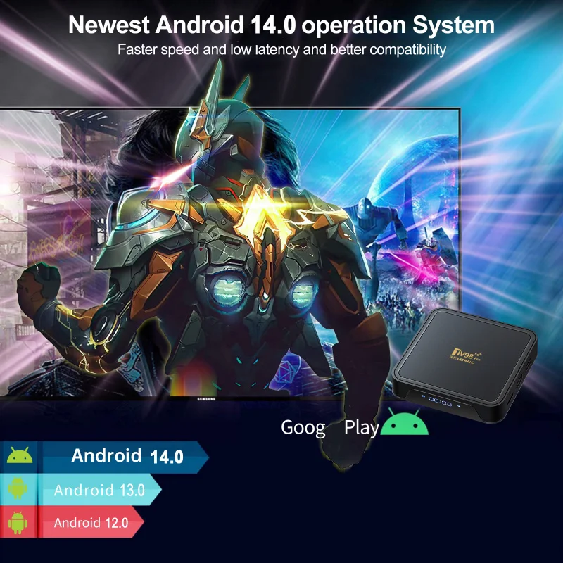 Tv98 pro tv box android 14 поддержка - Фотография_3
