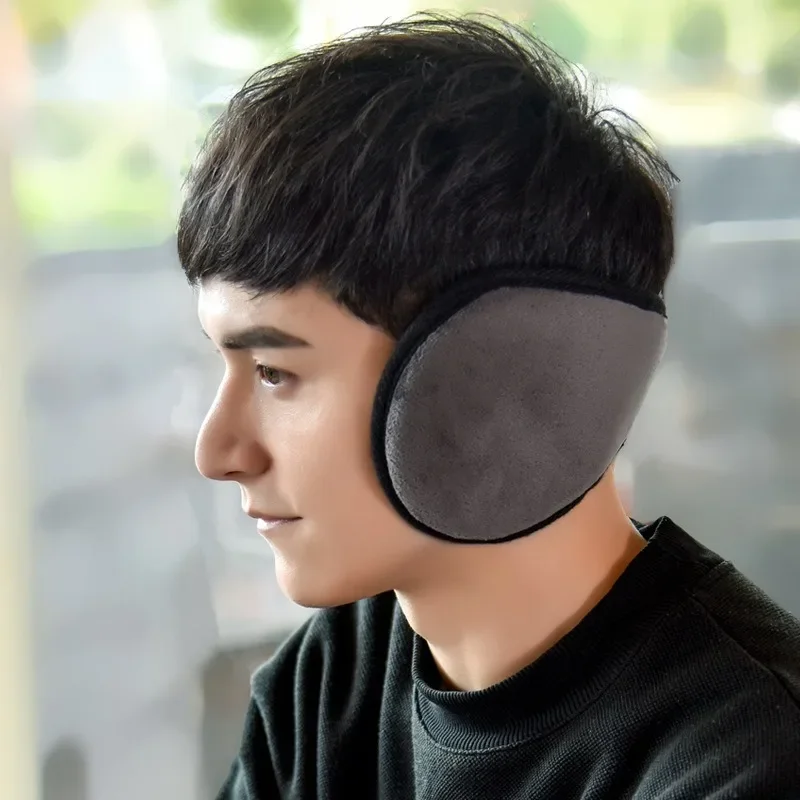 Зимние утолщенные меховые наушники для мужчин и женщин - Фотография_4