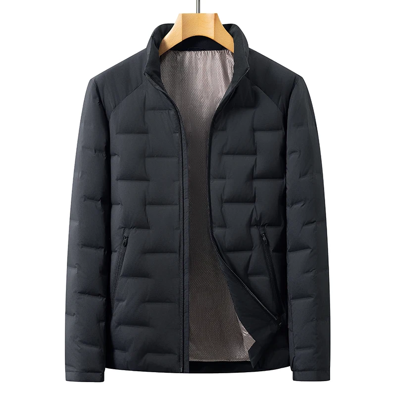 Новые мужские легкие куртки на утином пуху - Фотография_3