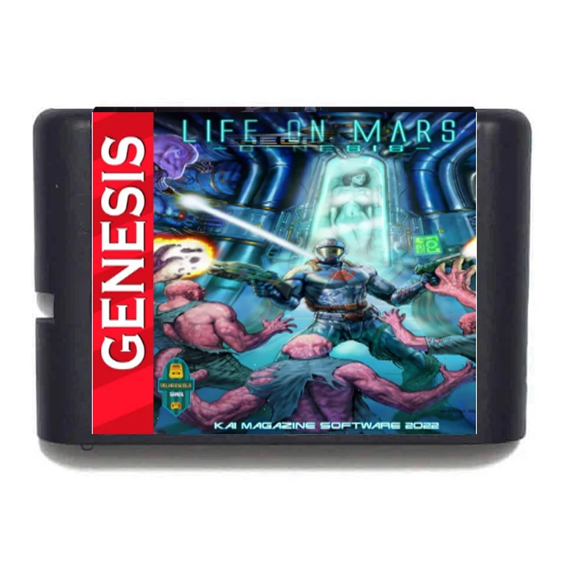 Игровая карта life on mars 16bit md для mega drive genesis