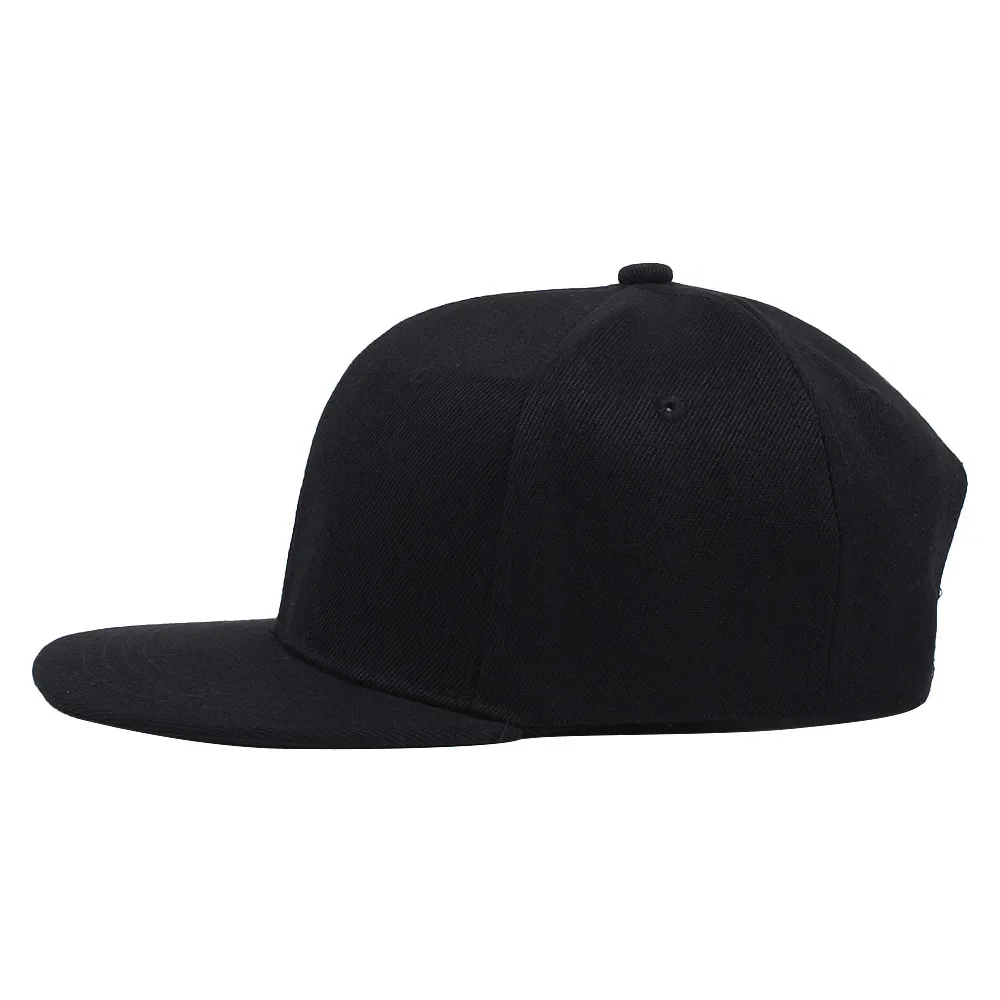 Кепка унисекс, акриловая однотонная шляпа snapback - Фотография_2
