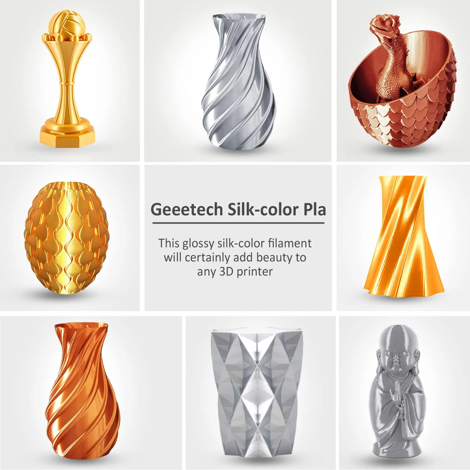Geeetech silk pla 3d-нить - Фотография_6