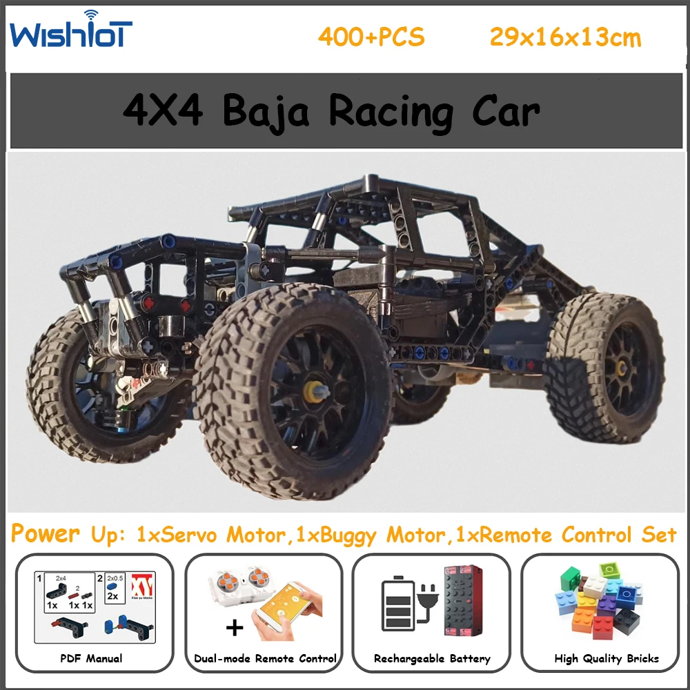 Конструктор moc 4x4 baja для внедорожника