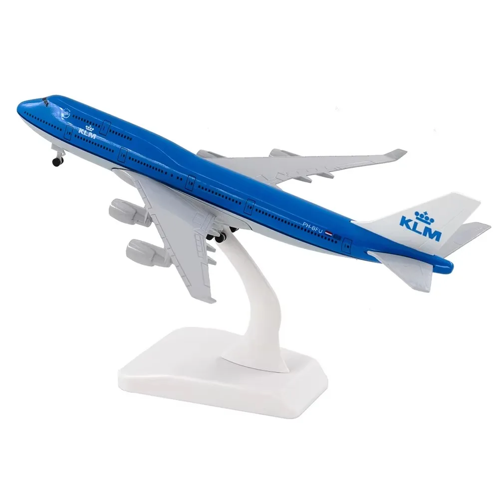 20 см b747 klm airlines модель самолета boeing 747 - Фотография_3