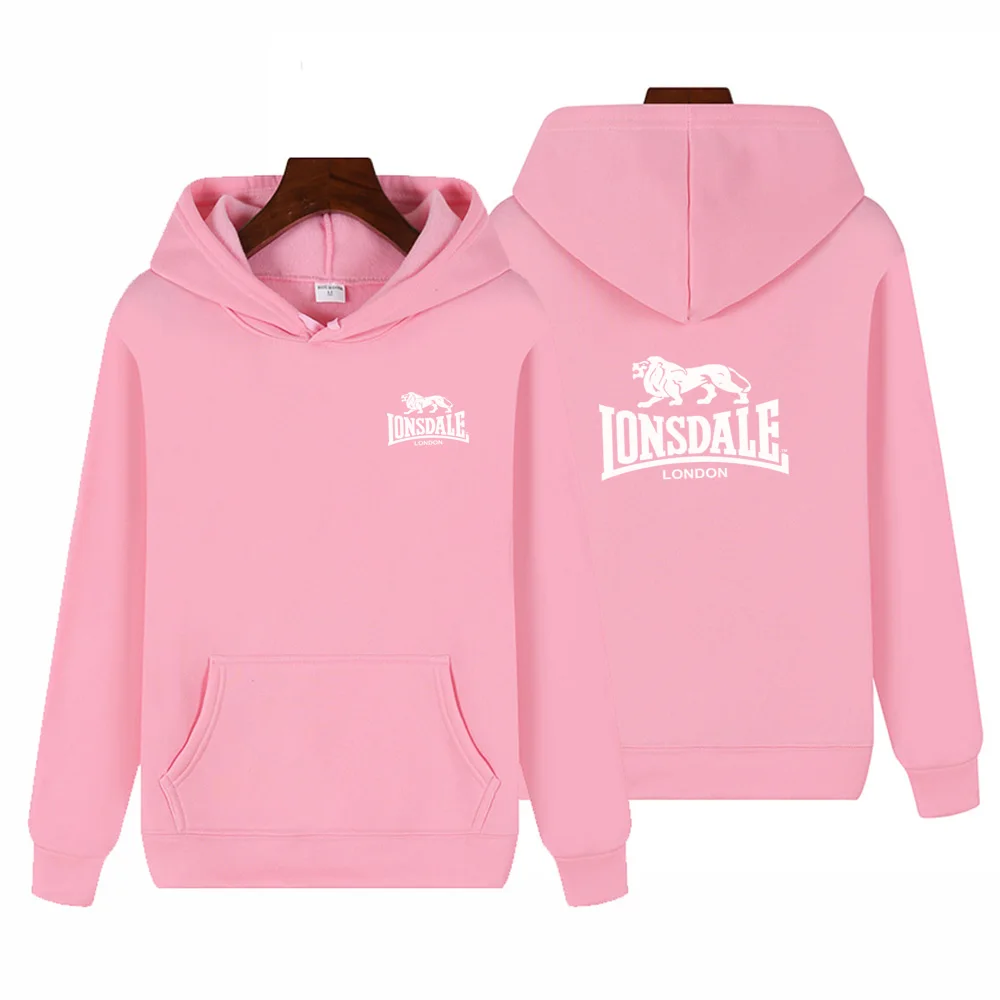 Мужские и женские толстовки с принтом lonsdale - Фотография_4