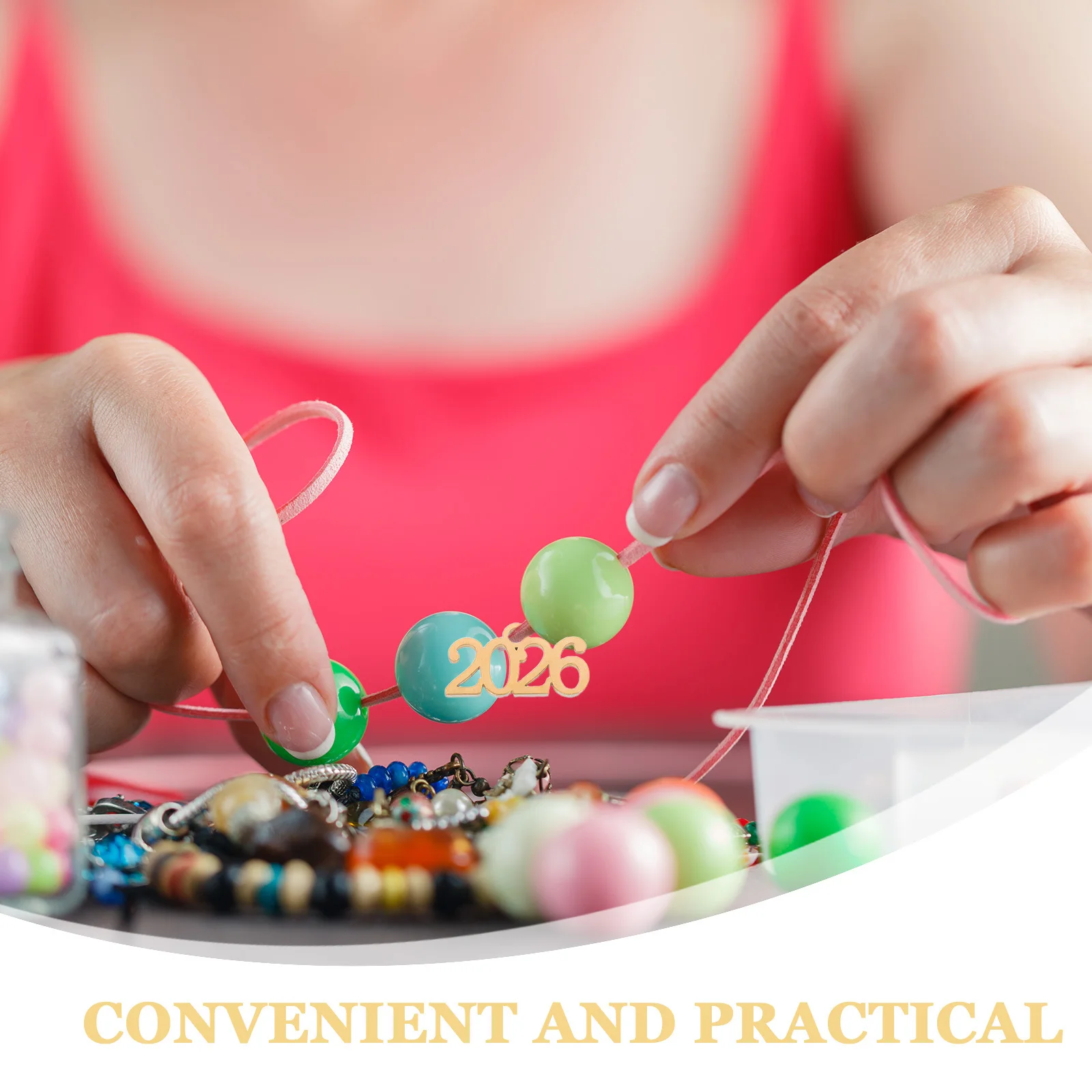 2026 год, подвески из нержавеющей стали с цифрами - Фотография_4