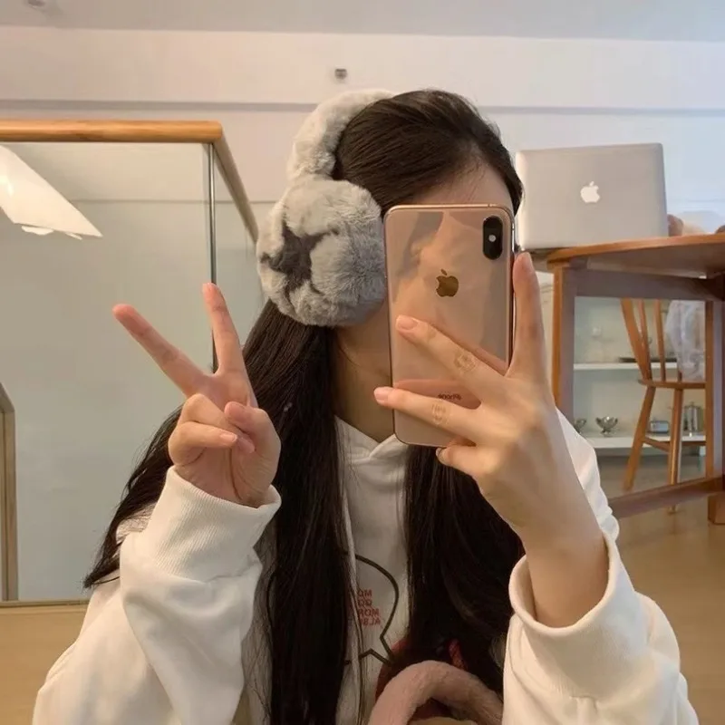 Новые милые розовые наушники с крыльями ангела - Фотография_5