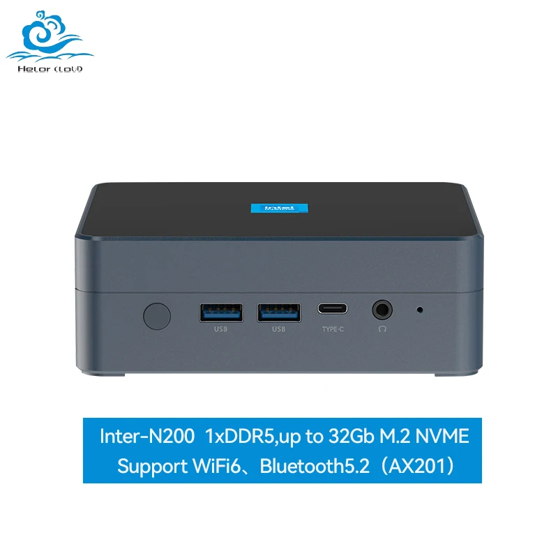 Inter n200 mini pc barebone kit ddr5 ram m