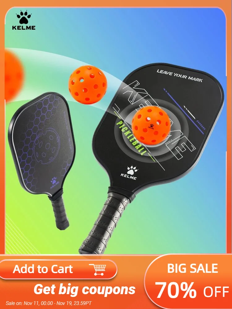 Легкая теннисная ракетка kelme из углеродного волокна