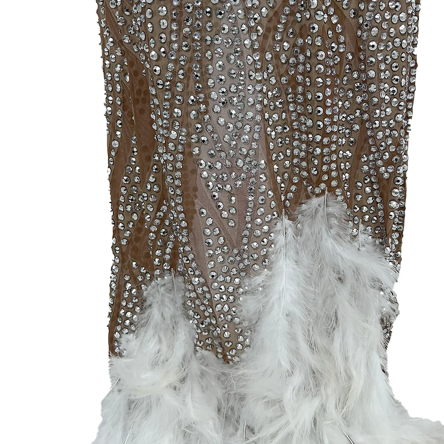 Вечернее платье с блестящими кристаллами для празднования дня рождения - Фотография_6