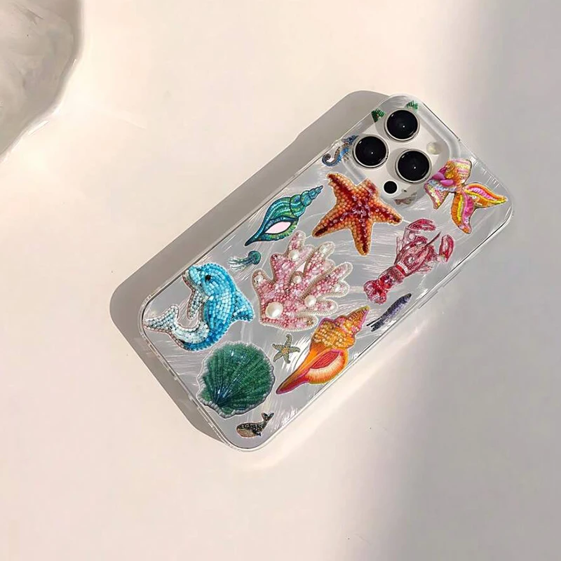 Poco x7 pro чехол ocean elements - Фотография_4