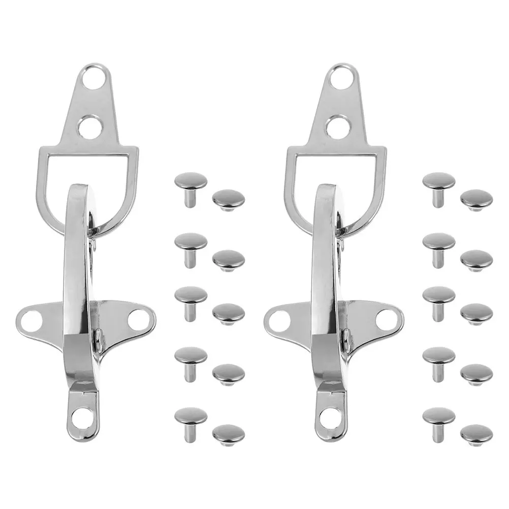 2 комплекта металлических пряжек с застежкой-застежкой для пальто - Фотография_2