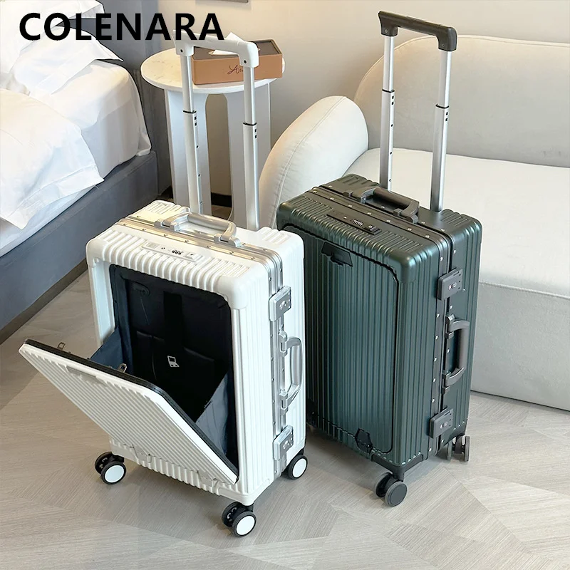 Чемодан на колесиках colenara с передним отверстием - Фотография_6