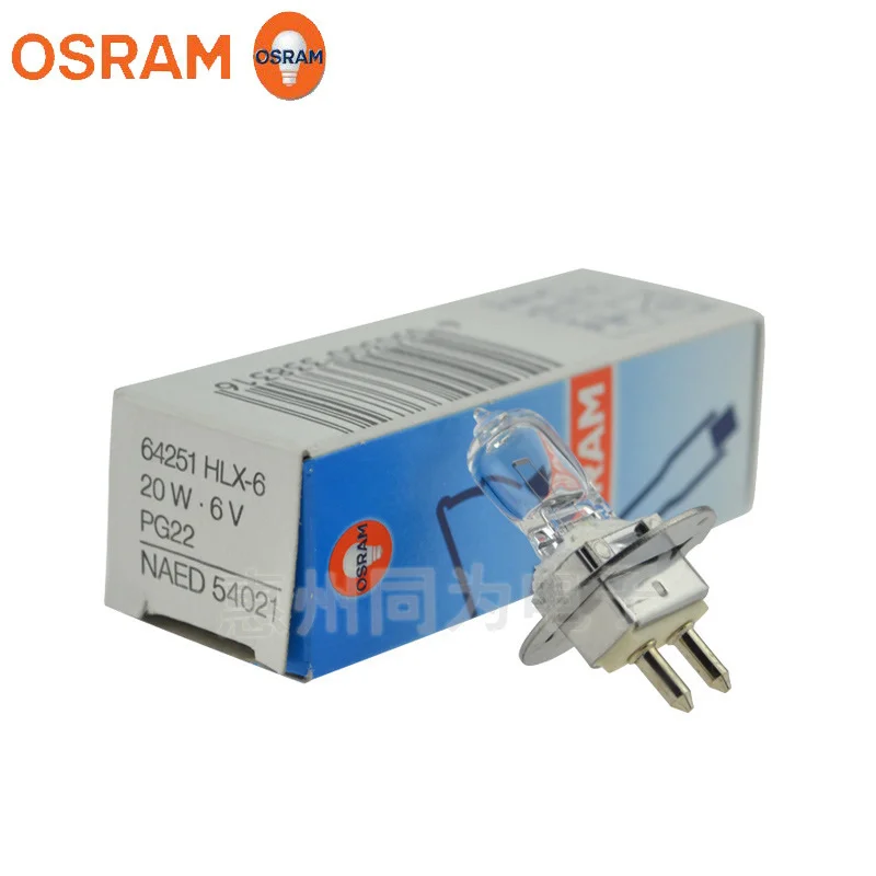 Для галогенной лампы osram 64251 6 в 20 вт hlx-6 hlx