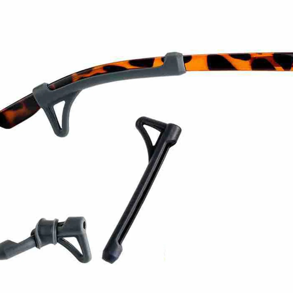 1 комплект противоскользящих силиконовых ушных крючков для очков - Фотография_5