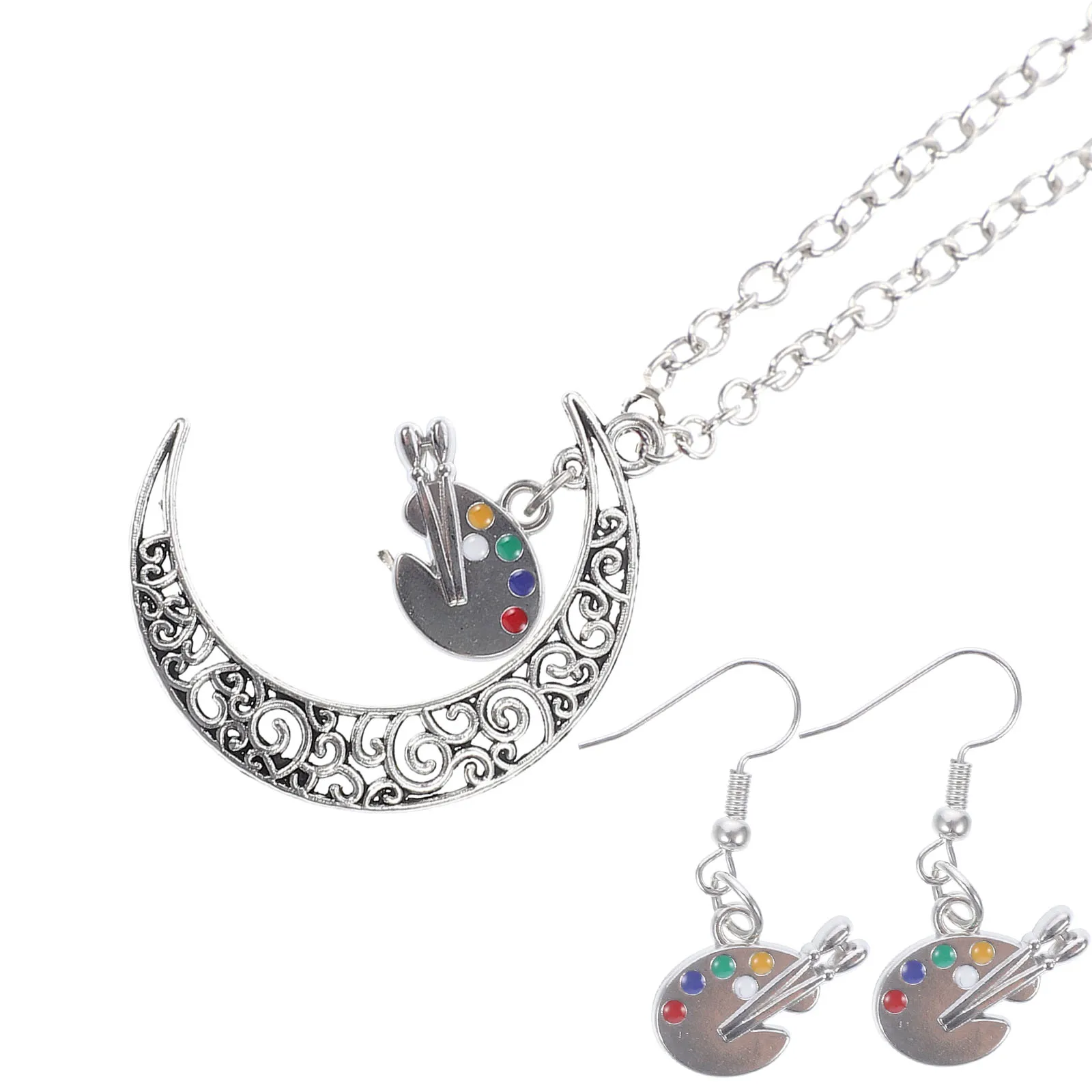 1 комплект, комплект ожерелья и сережек - Фотография_5