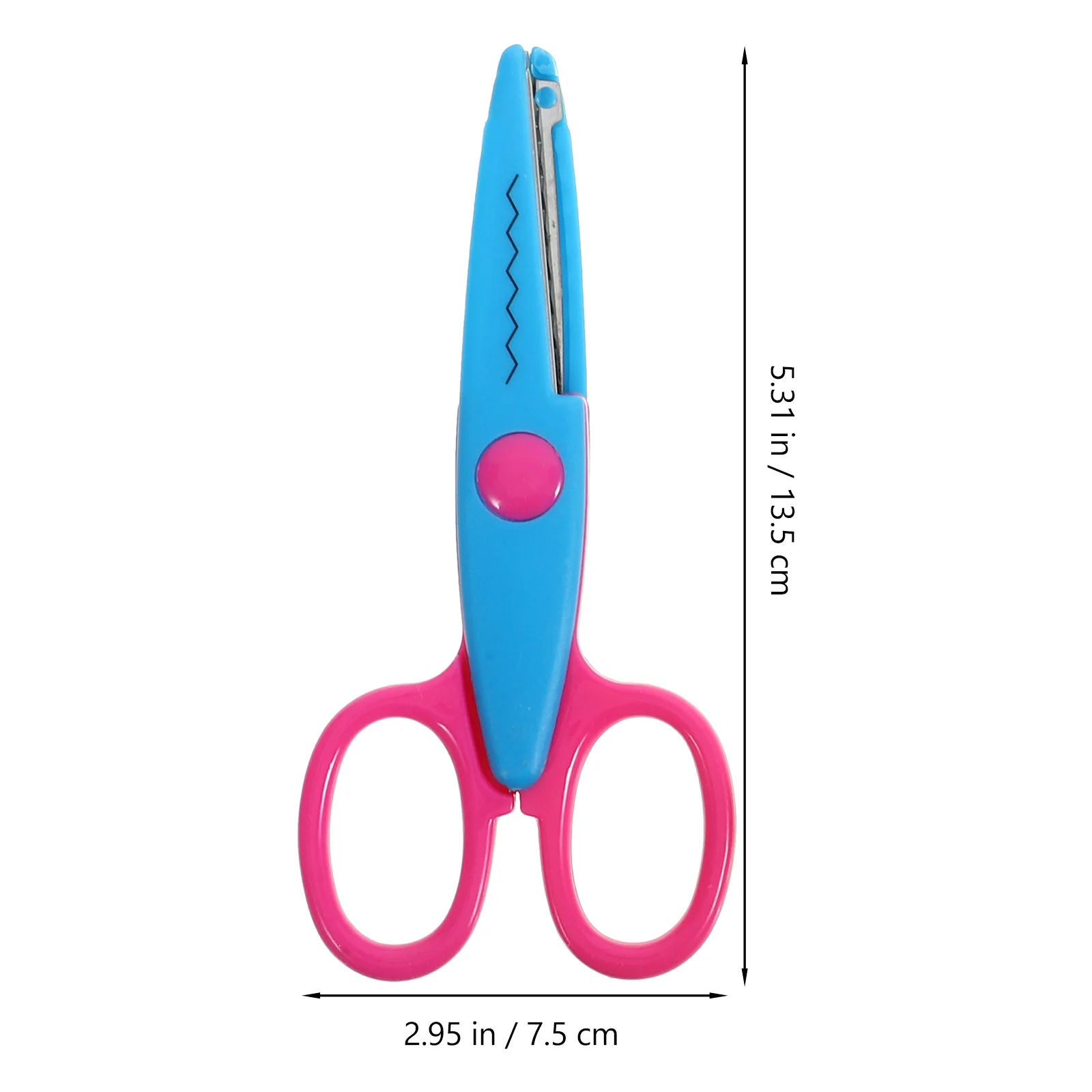 Студенческие ножницы с безопасным краем