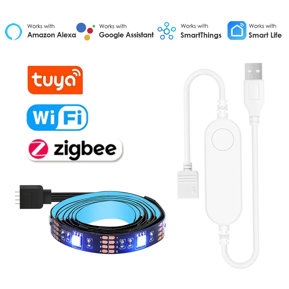 Умная светодиодная лента tuya zigbee