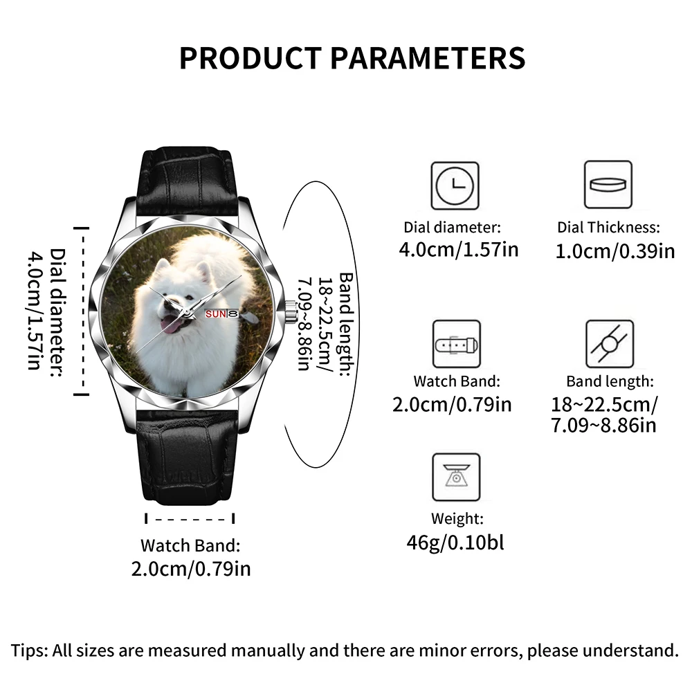 Мужские часы на заказ с функцией недели календаря - Фотография_2