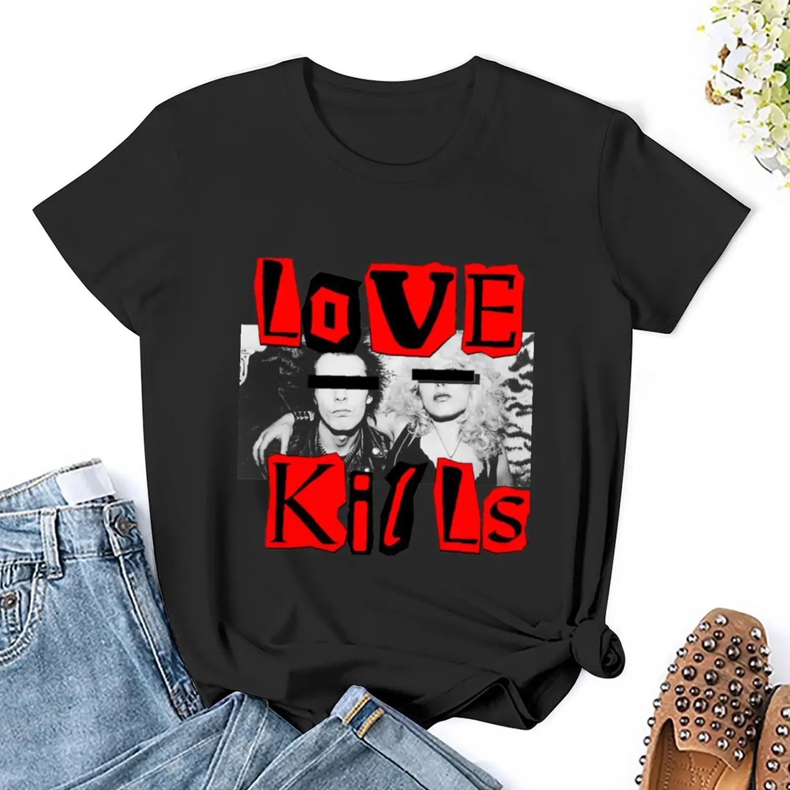 Футболка love kills punk icons - Фотография_5
