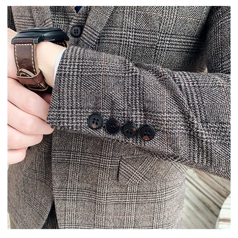 (блейзер + брюки) высококачественный - Фотография_4