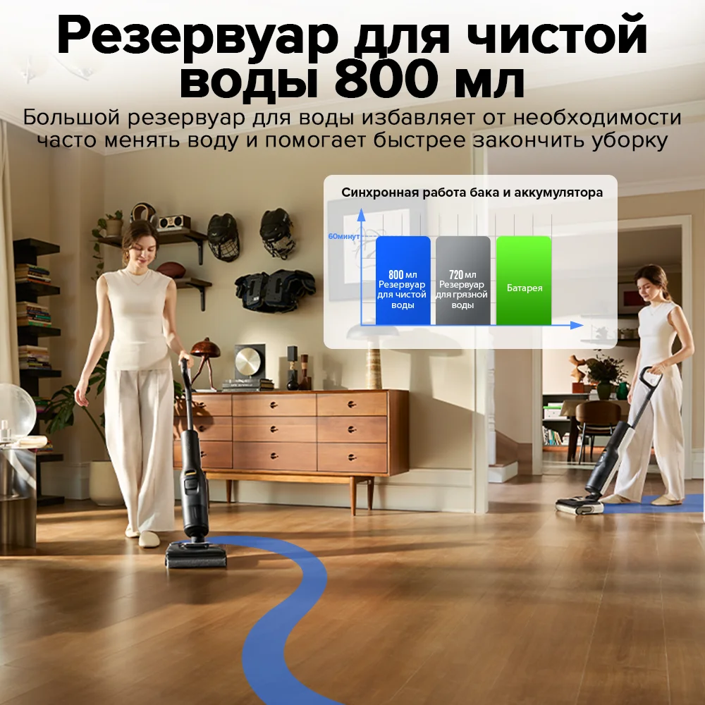 Roborock f25 lt пылесос для влажной - Фотография_4